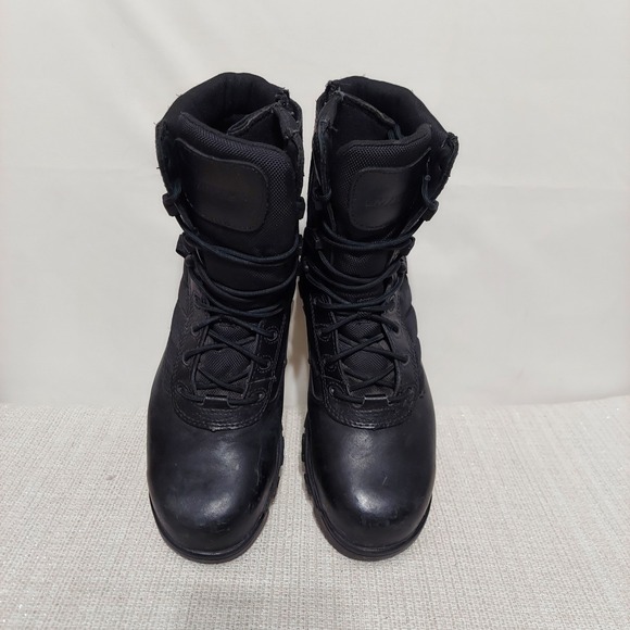 Bates E02362 8" Tactical Sport Side Zip Boot Men Sz 9 Wide Black - Picture 4 of 10